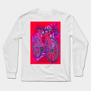 Dosnoventa Houston Flo Pink Long Sleeve T-Shirt